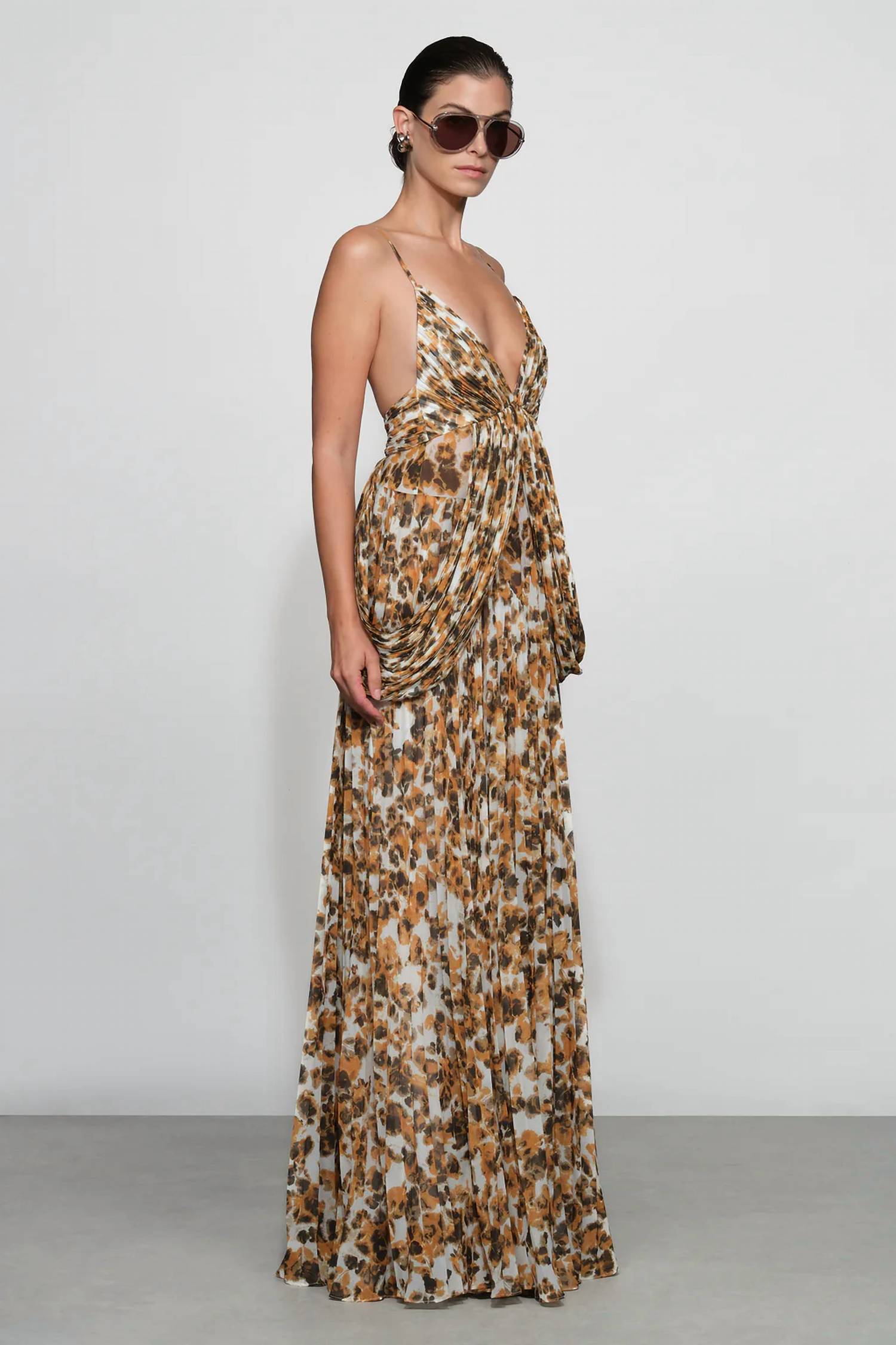 Et Ochs - Micha Chiffon Maxi Gown