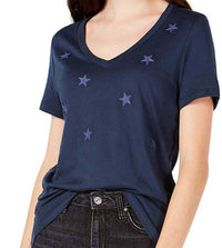 Carbon Copy - Embroidered Stars T-shirt