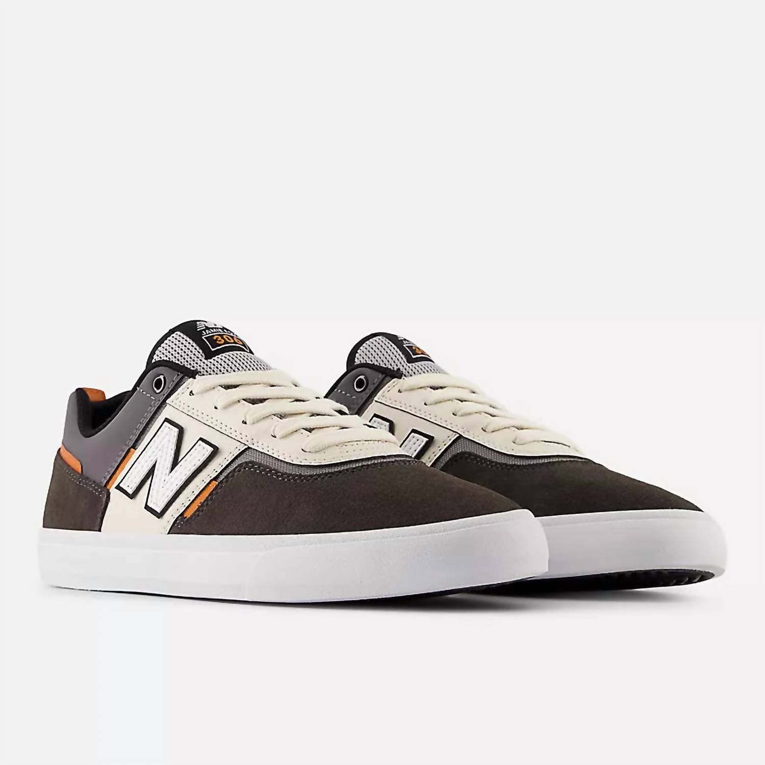 New Balance Men's Jamie Foy 306 Shoes in black cement with sea salt - men's sneaker - view 6