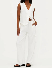 Beach Riot - Darcy Linen Vest