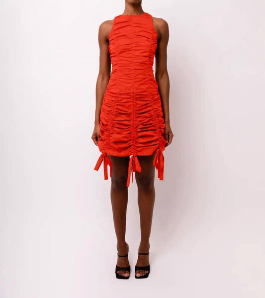 Amylynn - Erin Ruched Mini Dress