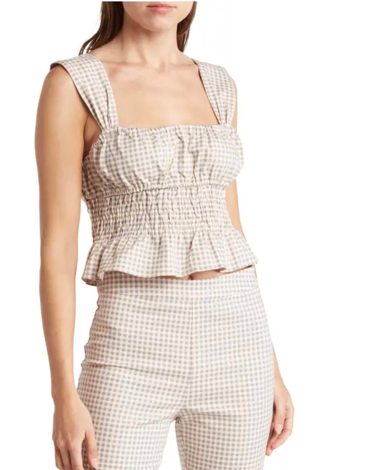 We Wore What - Smocked Top