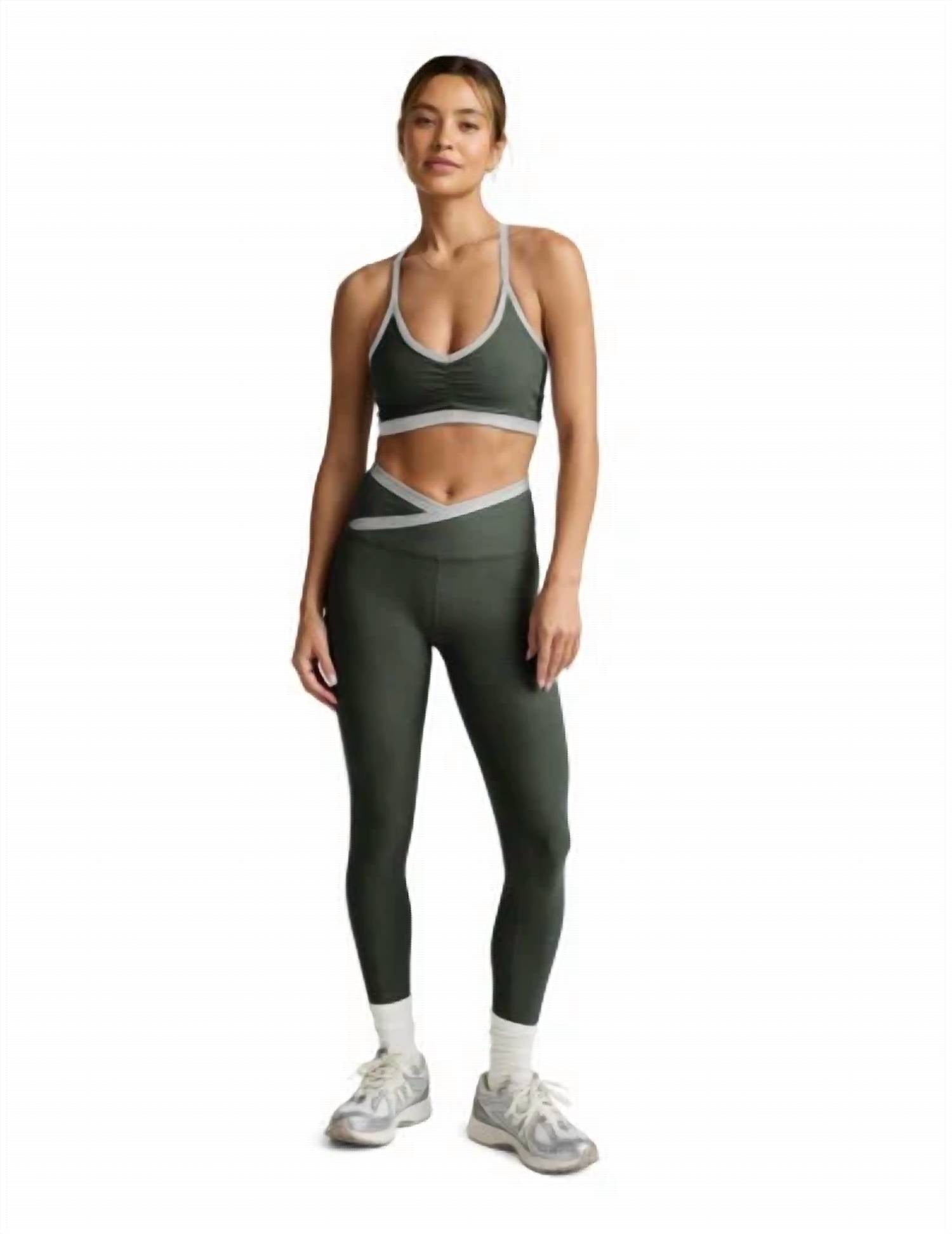 Beyond Yoga - spacedye outlines high waisted midi legging