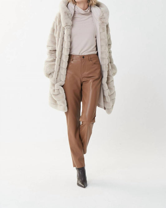 Joseph Ribkoff - Faux Leather Pant