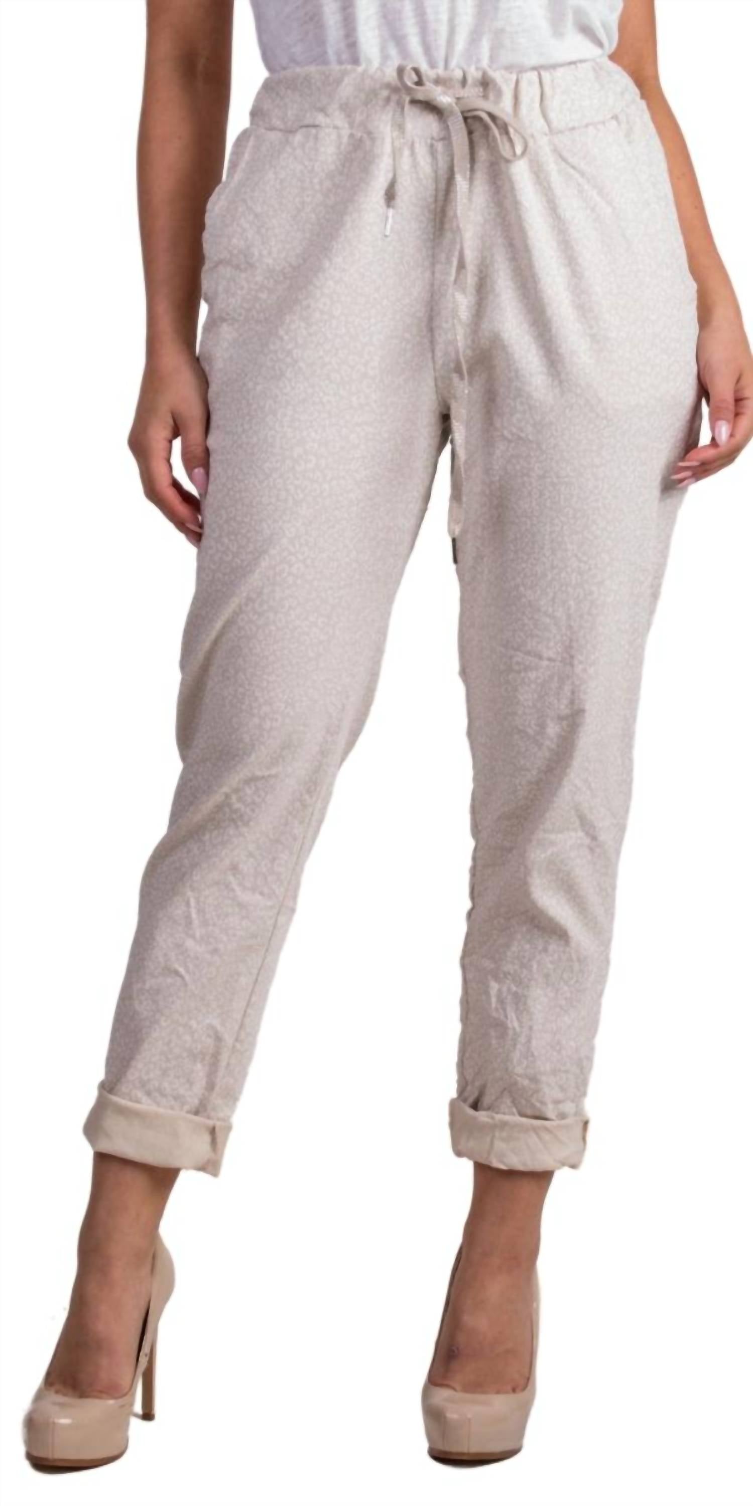 Gigi Moda - Cornelia Cheetah Print Pant