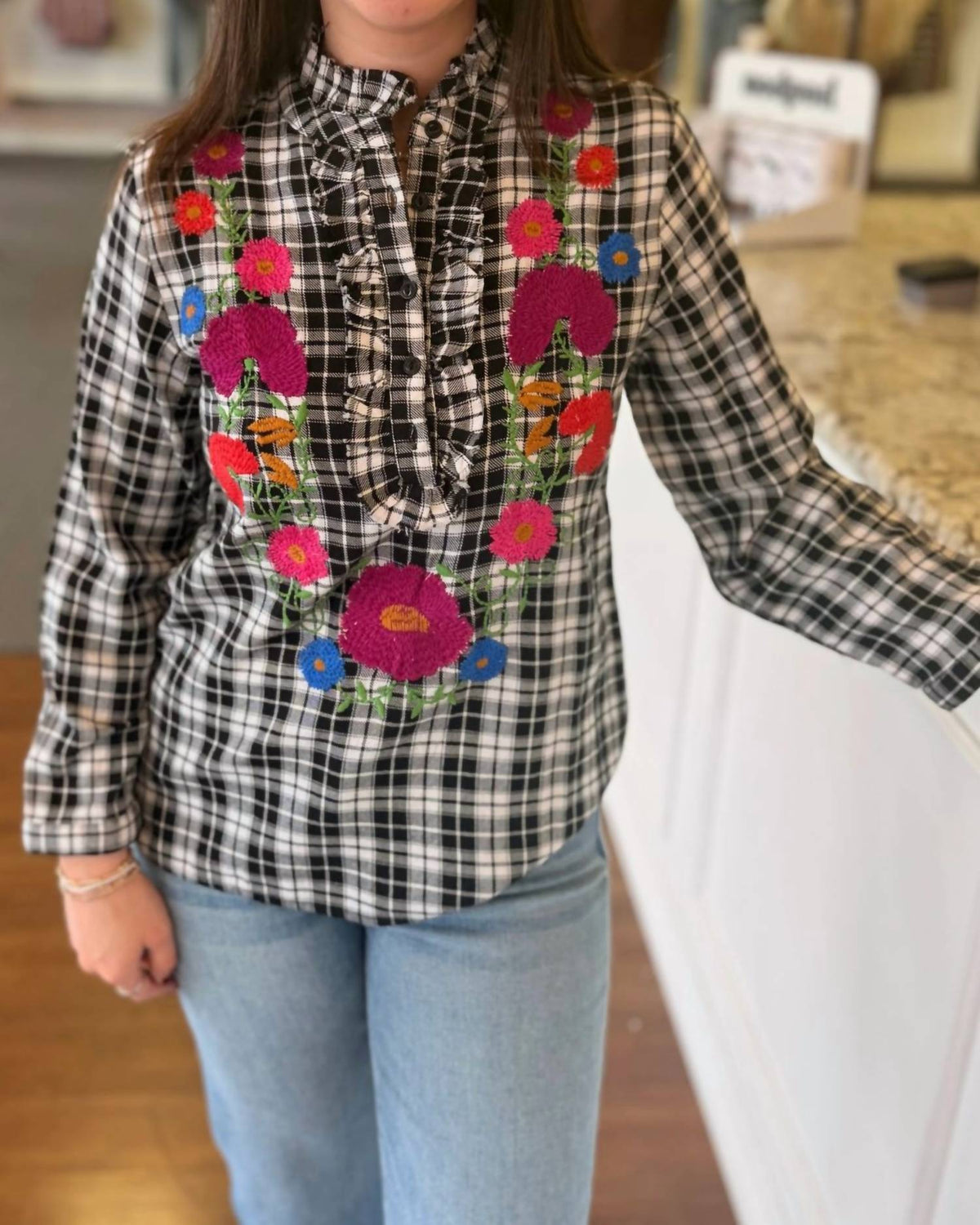 Ivy Jane - Juana Embroidered Top
