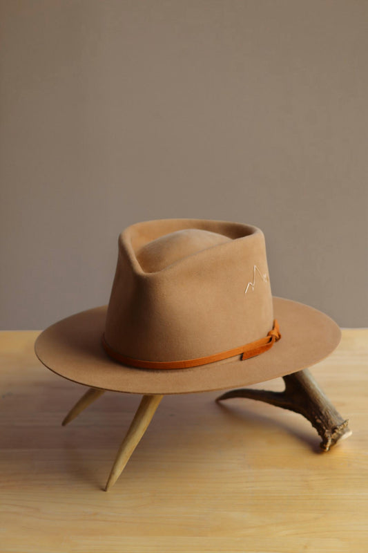 Jw Bennett - Unisex Dress 100x Teardrop Flat Brim Hat
