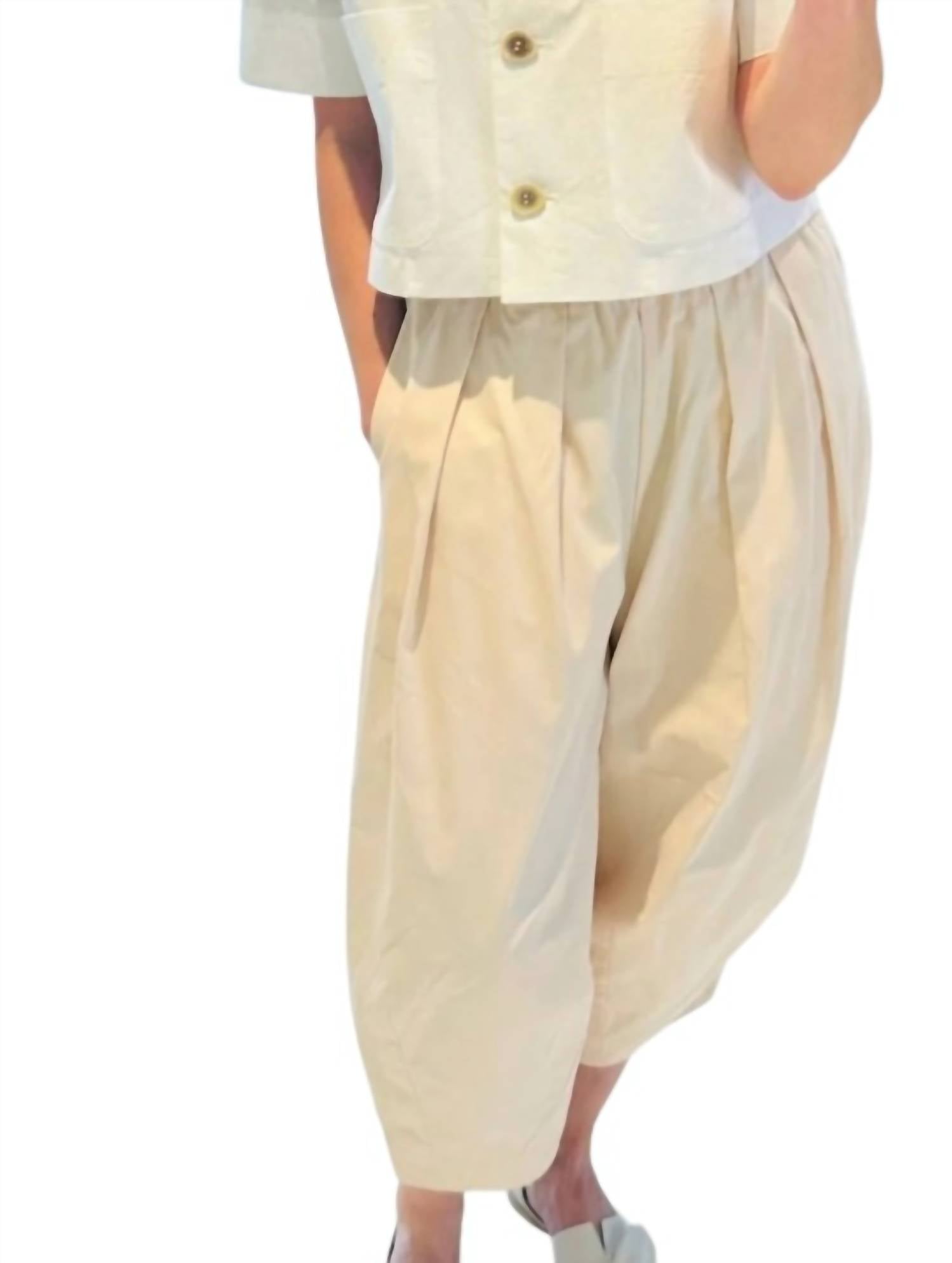 Psophia - Lightweight Cropped Trouser