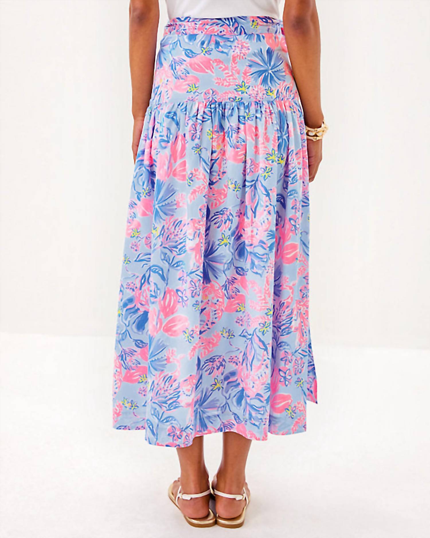 Lilly Pulitzer - Corina Cotton Midi Skirt