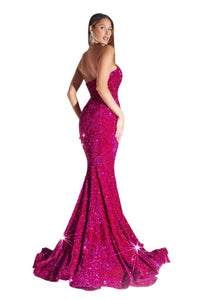 Portia&Scarlett - STRAPLESS LONG PROM DRESS