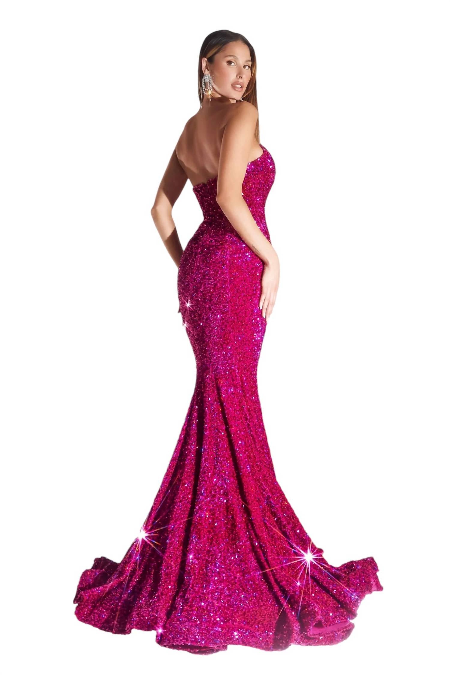 Portia&Scarlett - STRAPLESS LONG PROM DRESS