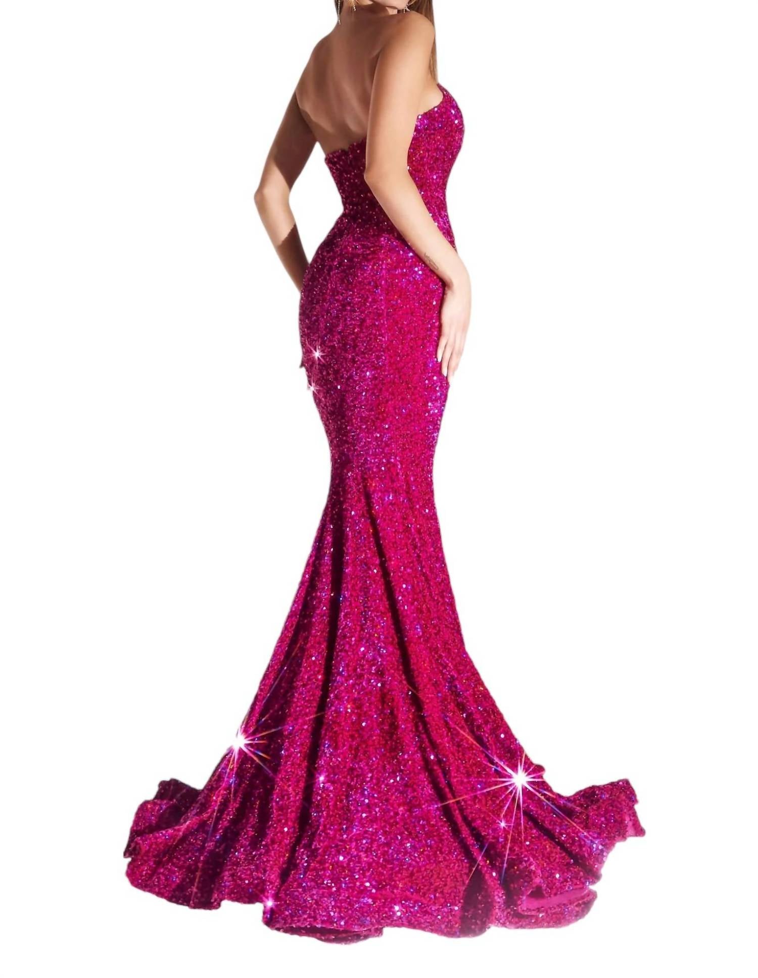 Portia&Scarlett - STRAPLESS LONG PROM DRESS