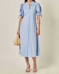 English Factory - Stitch Detailed Midi Dress