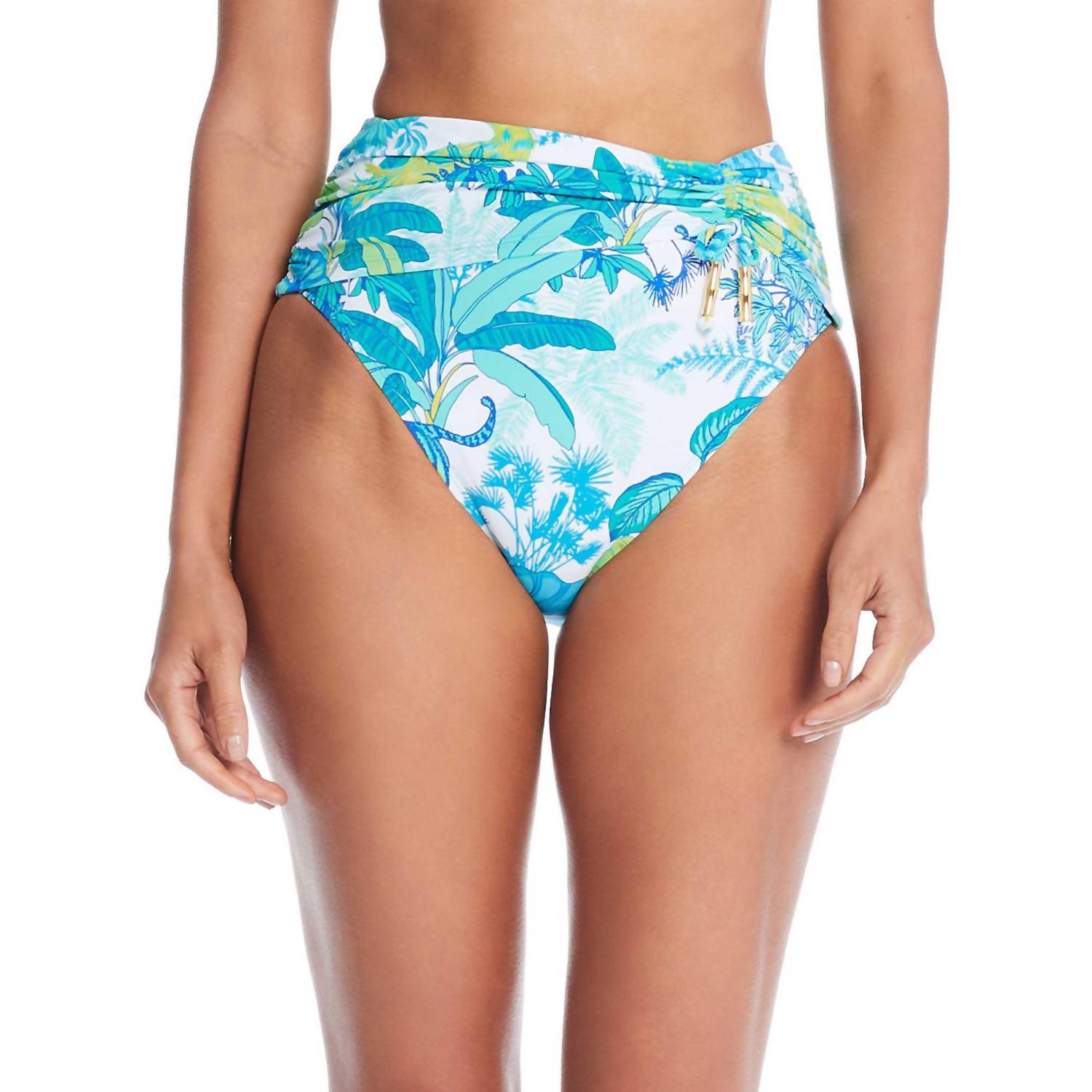 Bleu Rod Beattie - Women's Whats New Pussycat High Waist Sarong Bikini Bottoms