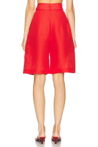 Matthew Bruch - Pleated Bermuda Short