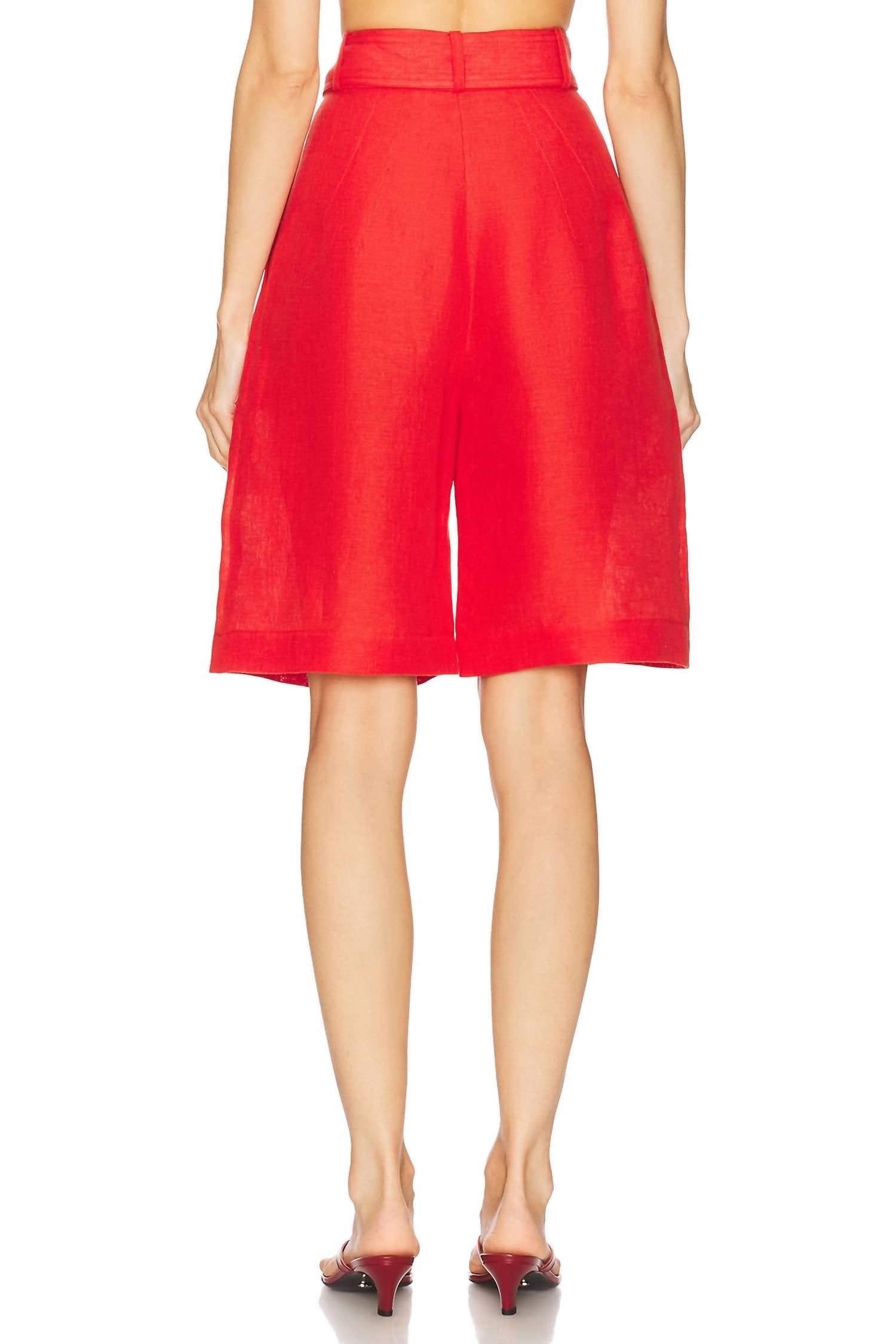 Matthew Bruch - Pleated Bermuda Short