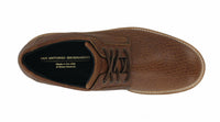 SAS Men's Waypoint Lace Up Shoe in brown bison - men's shoe - detail view