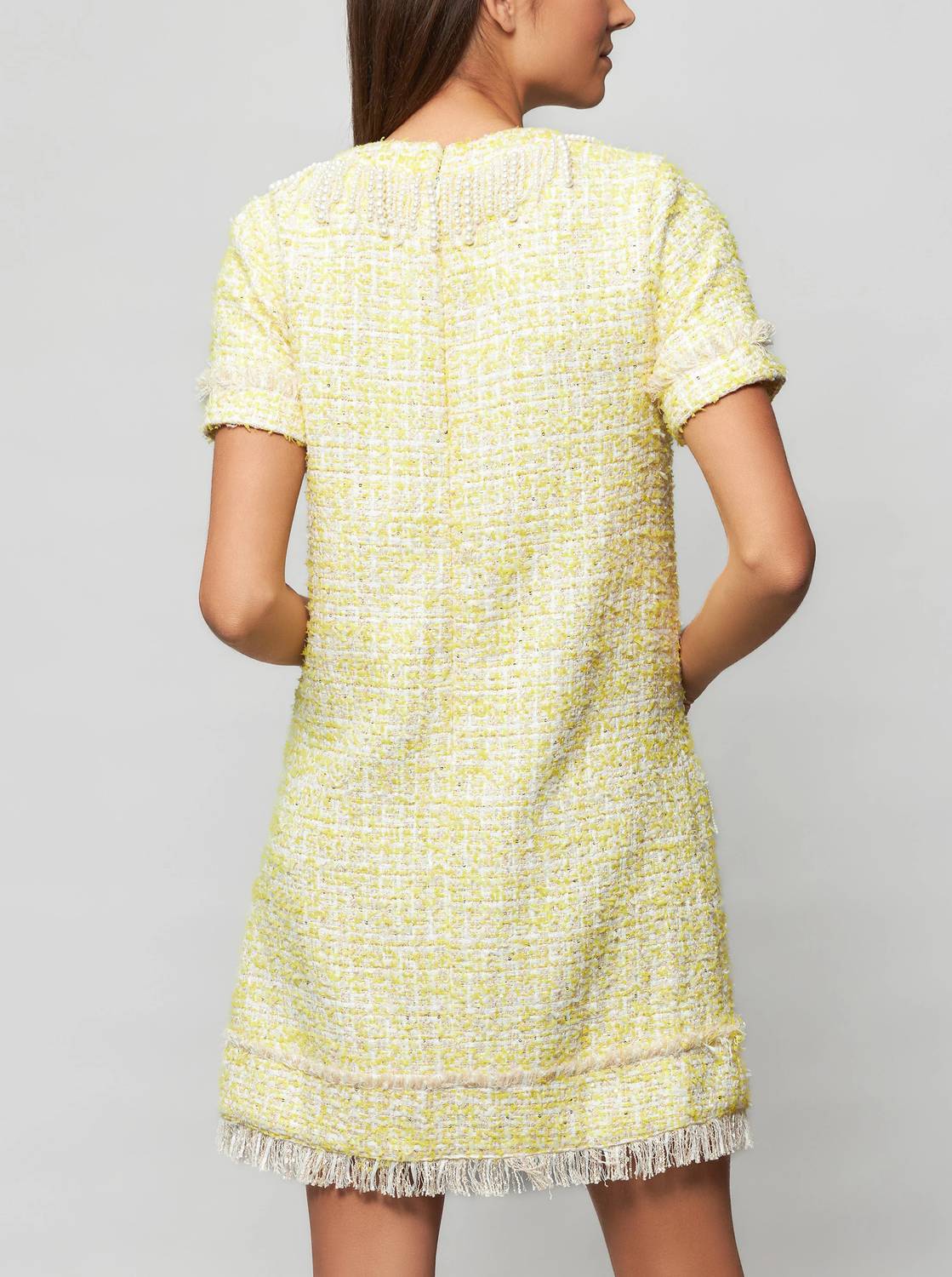 Solgo Atelier - Tia Bouclé Sheath Mini Dress