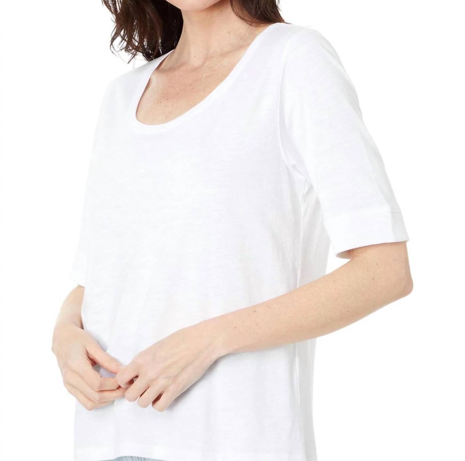 Lilla P - Women's Elbow Sleeve Ballet Top