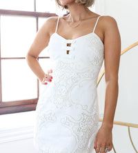 Loveshackfancy - Rosalisa Cotton Doiley Lace Mini Dress