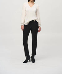 Joseph Ribkoff - Pleated Knit Top