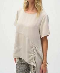 Joseph Ribkoff - Asymmetrical Boxy Top