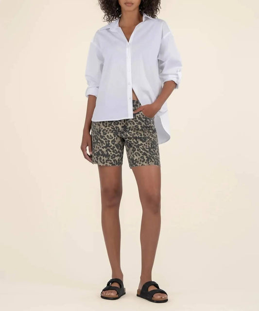 Kut From The Kloth - Hailey High Rise Bermuda Short