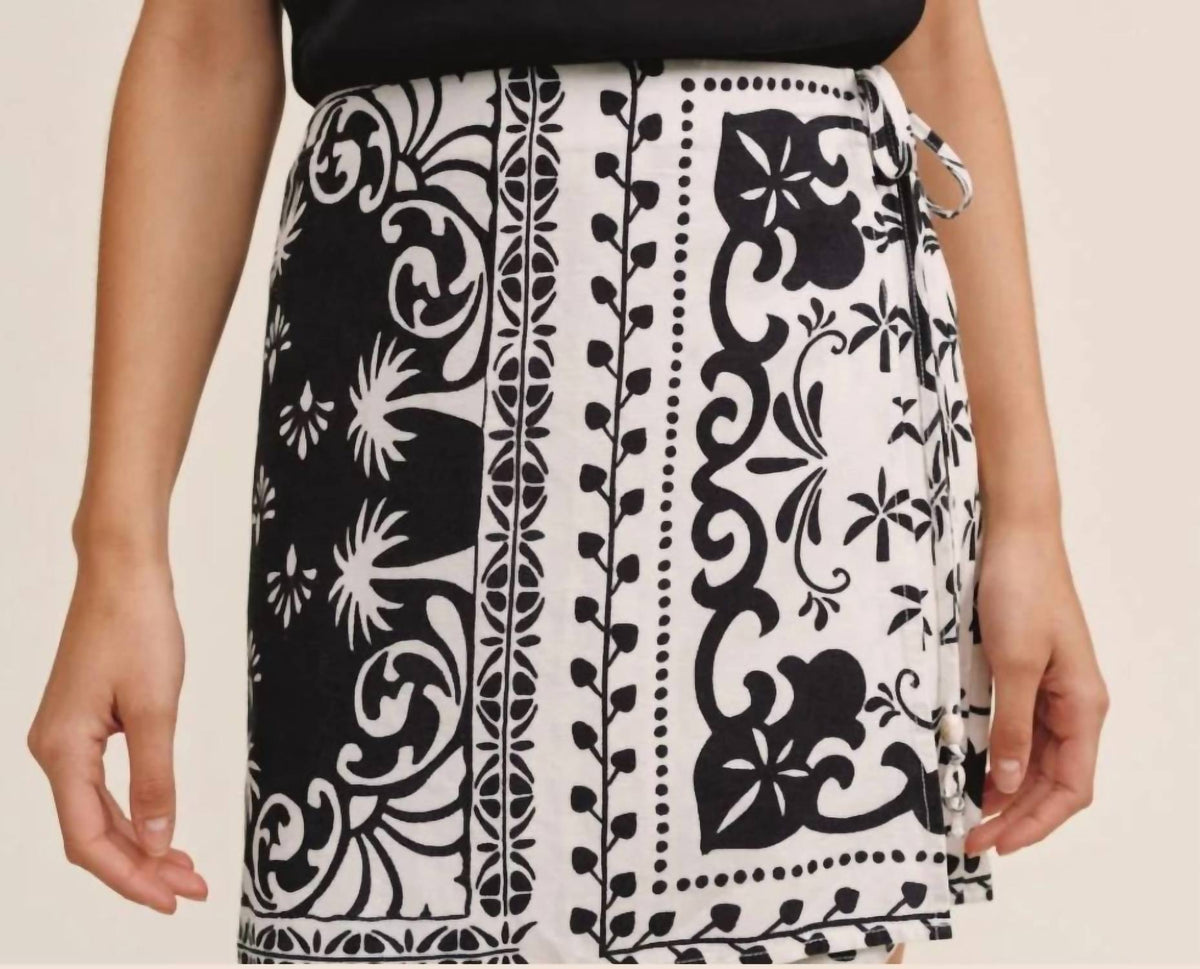 Bella Dahl - Wrap Skirt with Sash