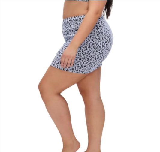 Good American - Leopard Skirt