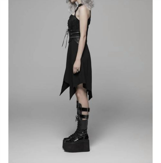 Punk Rave - Dark Punk Short Dress