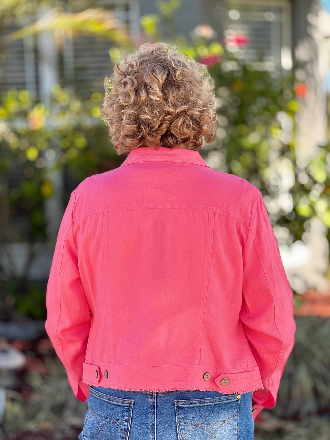 Charlie B - The Lydia Linen Blend Jacket