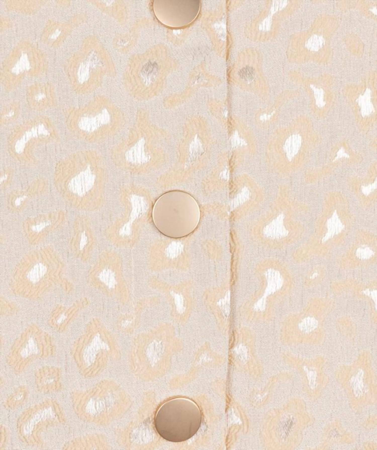 Esqualo - Fancy Jaquard Bomber Jacket