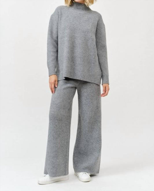 Cielo - Wide Leg Sweater Pants