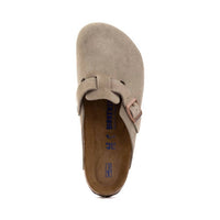 BIRKENSTOCK Unisex - Boston Suede Leather Clog in taupe - item - view 6