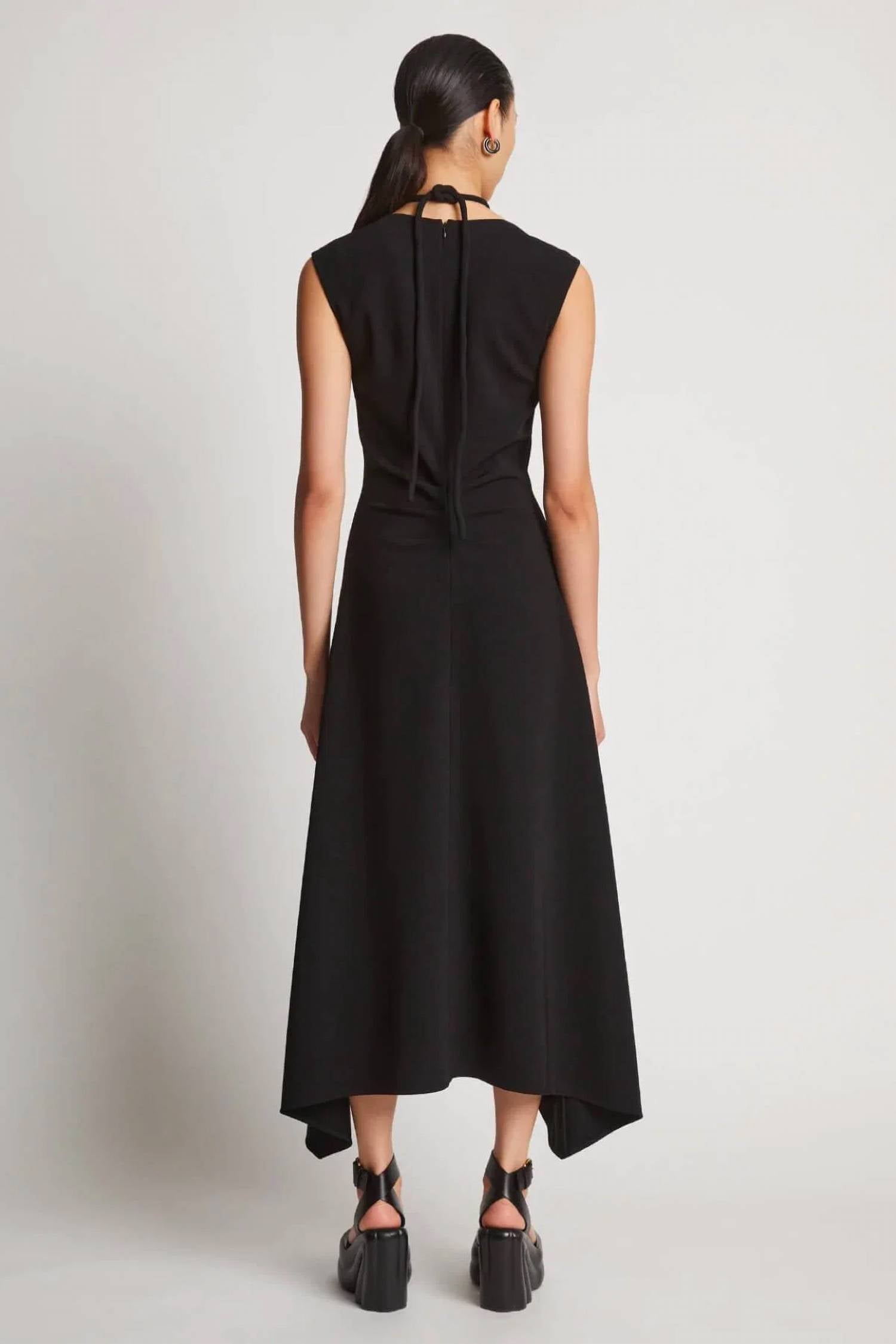 Proenza Schouler - Pre-loved Matte Viscose Crepe A-line Midi Dress