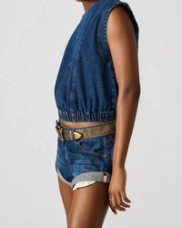 Steve Madden - Leila Denim Top