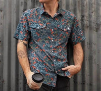 Raised By Coyotes - Javelina Paradise Pearl Snap Shirt
