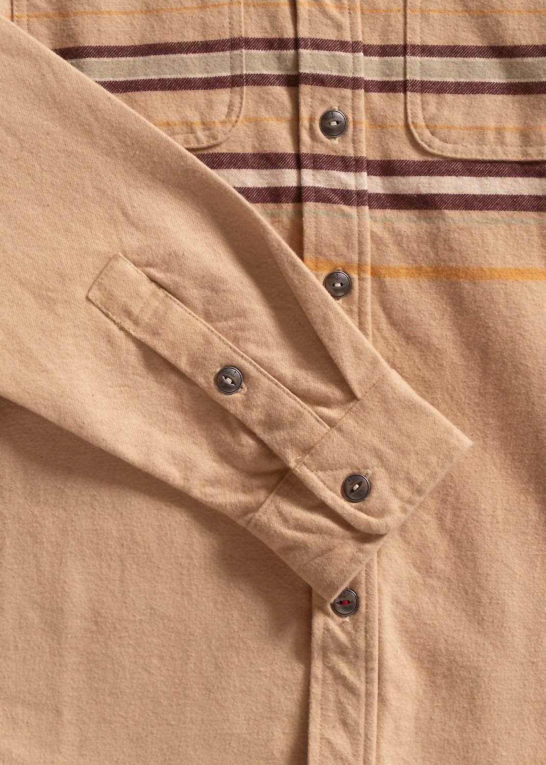 Iron & Resin Men's Upland Shirt in tan - men's shirt - view 4