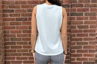 J'Envie/Eli - Sleeveless Knit Crew Tank Top