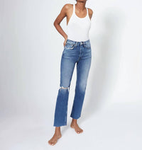 Re/Done - Comfort Stretch Ultra Highrise Stove Pipe Jean