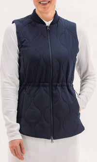 Foray Golf - Women's Longline Quilted Vest