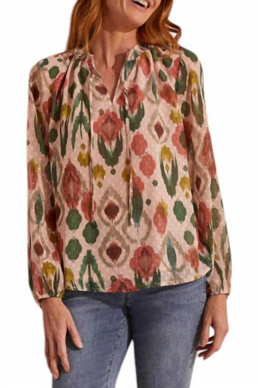 Tribal - Flowy Chiffon Blouse