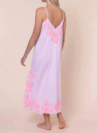 Juliet Dunn - Butterfly Embroidery Slip Dress