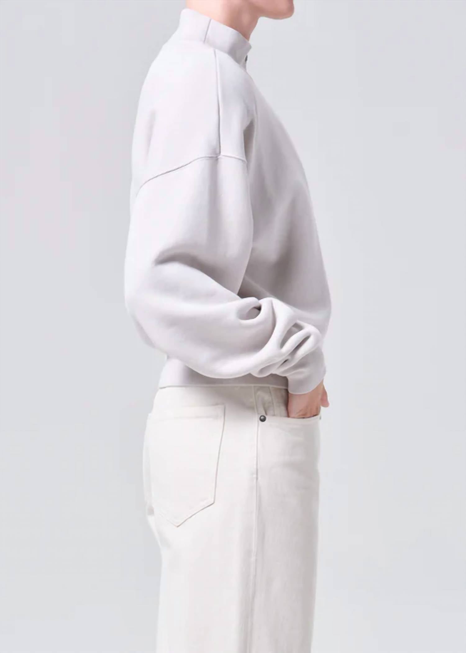 Agolde - Jensen Zip Up Sweatshirt