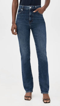Frame - The Ruler High Rise Slim Straight Jeans