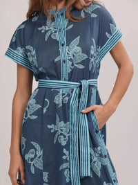 Las Sureñas - Fragola Long Tunic Midi Dress