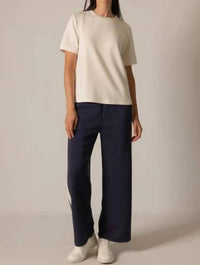 P.Cill - Lula Side Stripe Wide Leg Pants