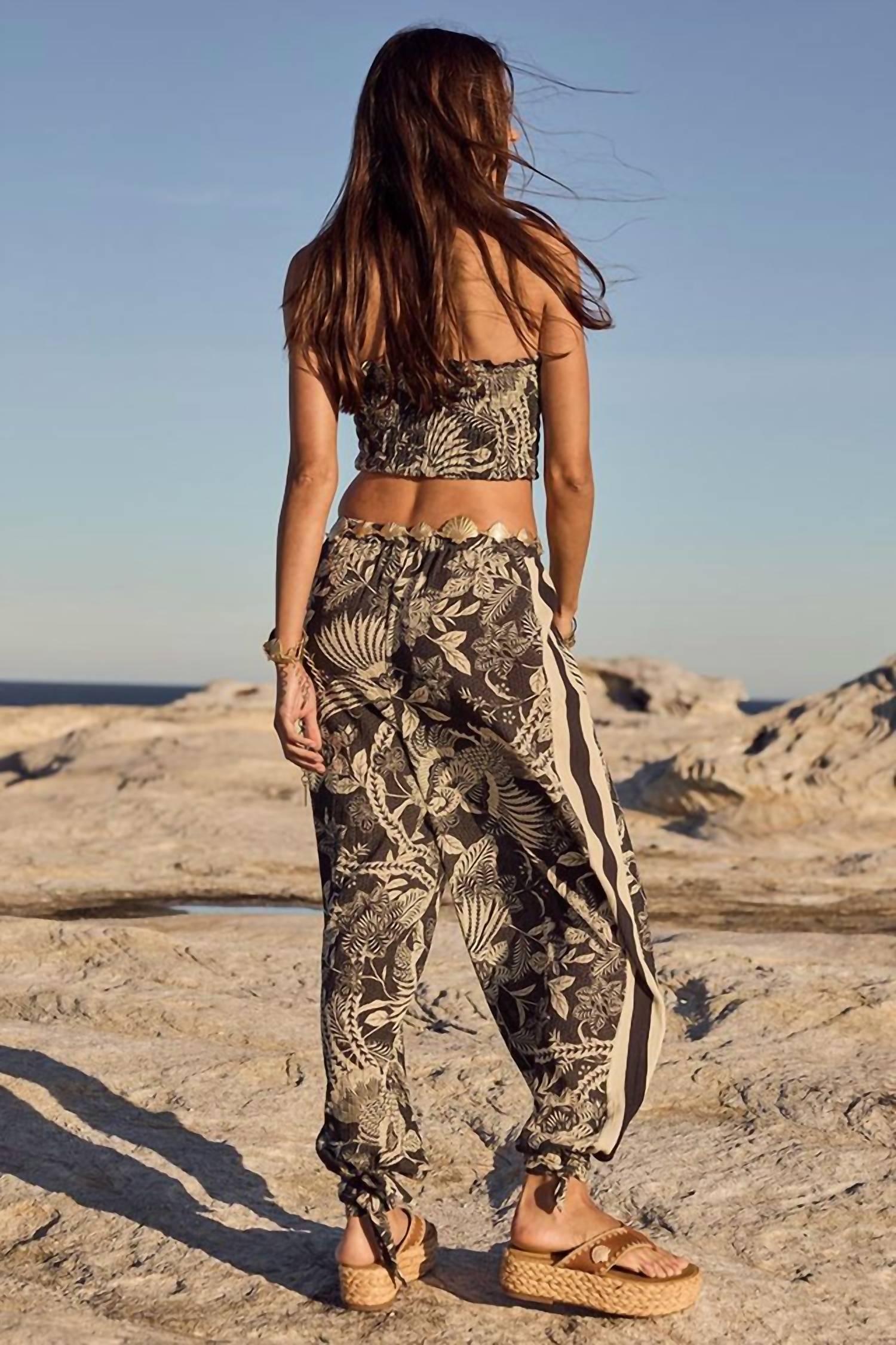 Spell - Volcano Goddess Harem Cuffed Pants
