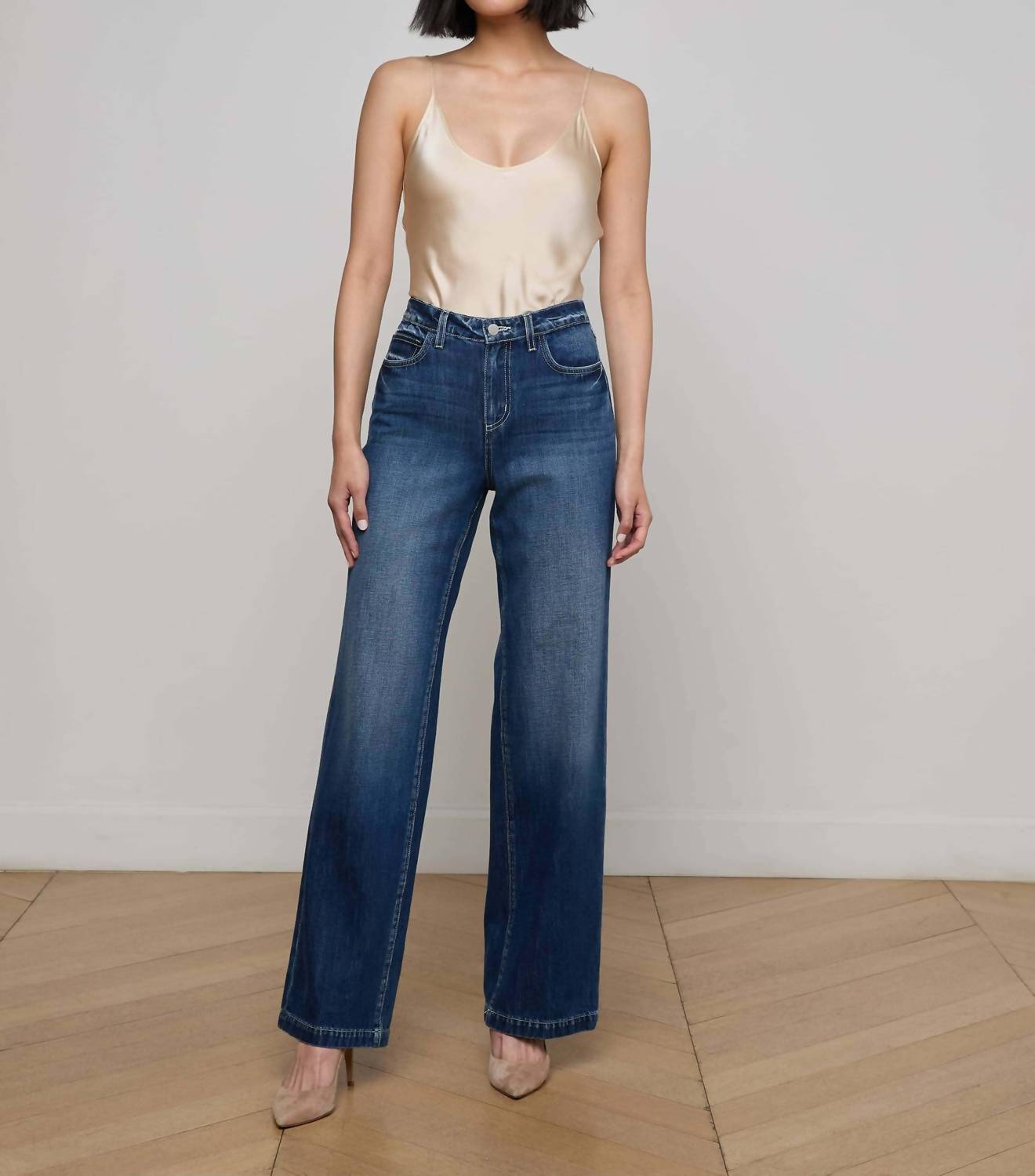 L'Agence - CLAYTON HIGH RISE WIDE LEG JEAN