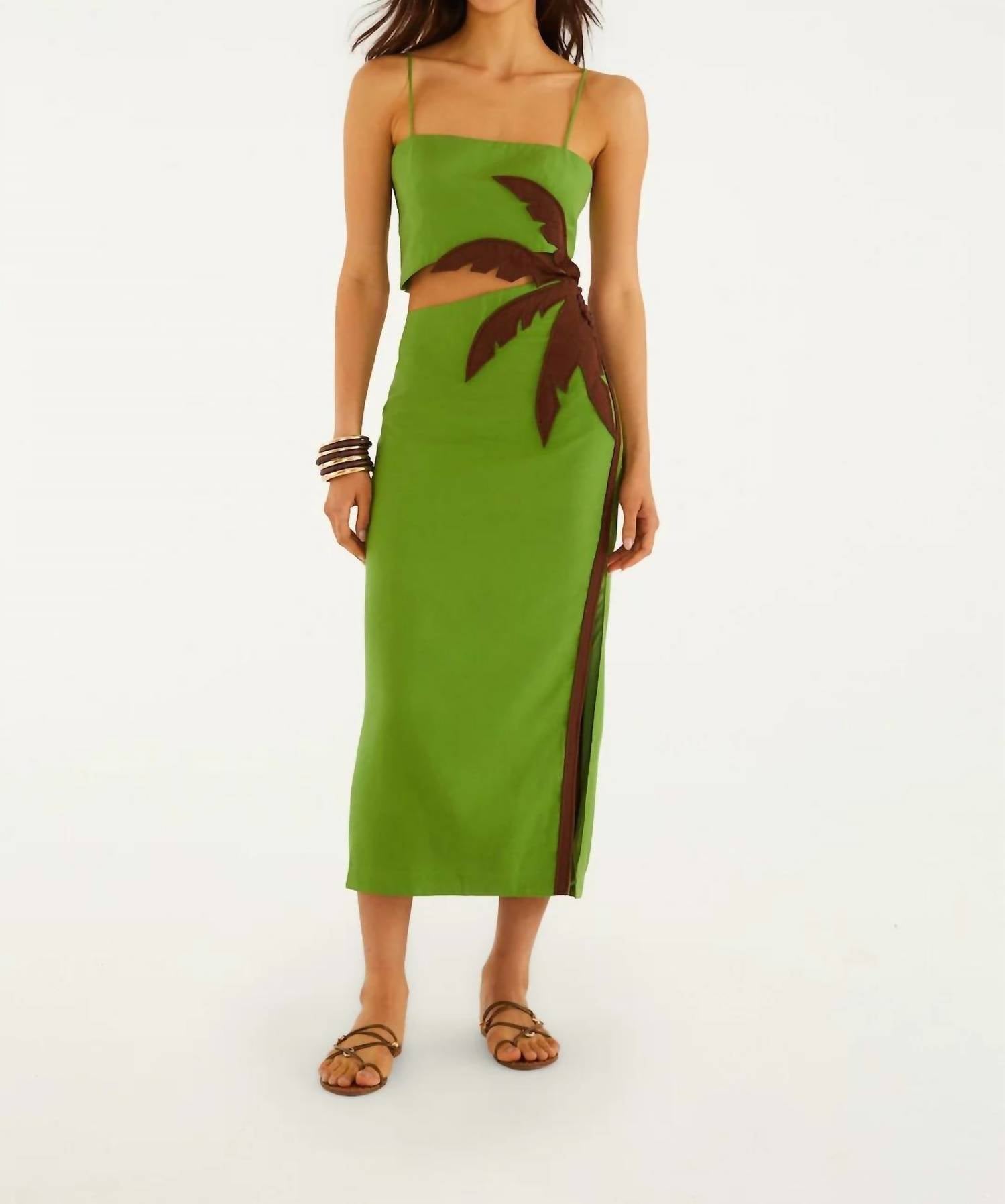 Farm Rio - Palm Tree Maxi Dress